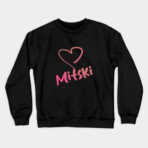 mitski Crewneck Sweatshirt by Suwitemen